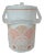 Beach Party Tall Ice Bucket Pink Shells Lucite For Sale