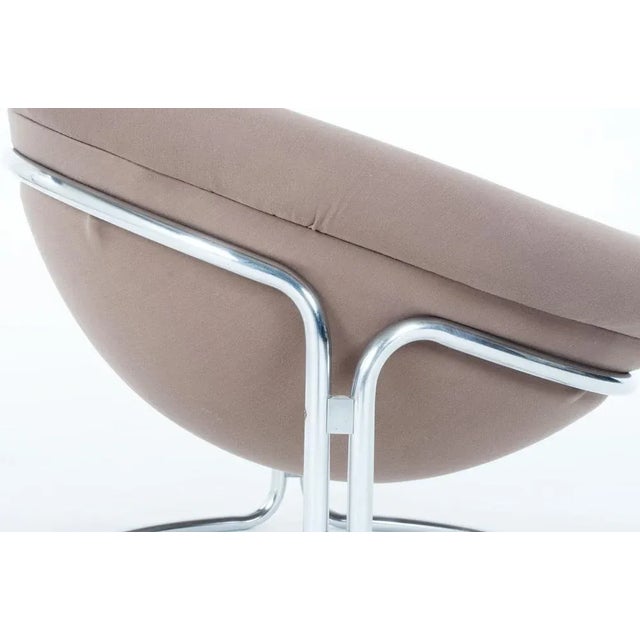 Metal Lounge Chair by Luigi Colani for Kusch & Co., 1969 For Sale - Image 7 of 11