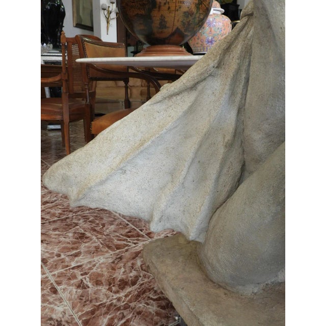 Jackie Kaplan Person, Gargoyle, Stone For Sale - Image 3 of 13