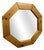 Large Scandinavian Style Octagonal Mirror in Pine, 1980s For Sale