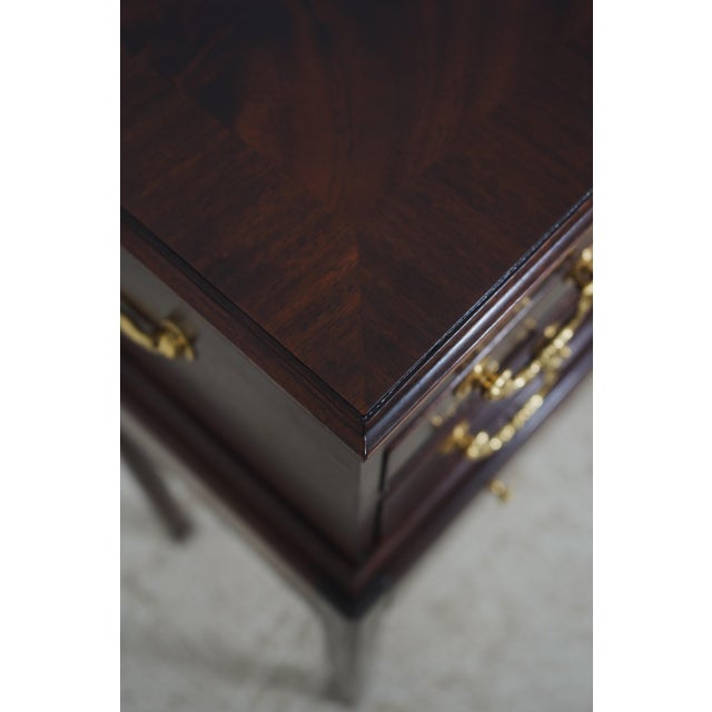 Stickley Colonial Williamsburg Mahogany Silver Chest For Sale - Image 15 of 18