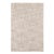Dash & Albert by Annie Selke Crosshatch Ivory Micro Hooked Wool Rug, 4' x 6' For Sale