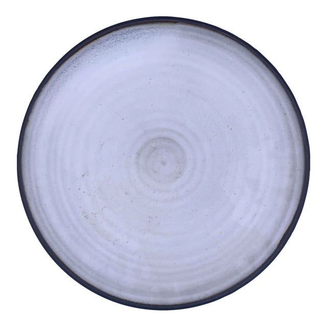 Vivika & Otto Heino Museum Quality Studio Pottery Charger For Sale