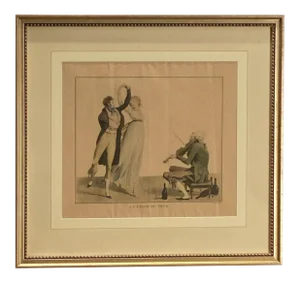 19th Century Engraving, France