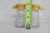 Mid 20th Century Daniells Mid Century Modern Yellow Flip Top Glass Salt and Pepper Shaker Pair For Sale - Image 10 of 14