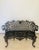 Black Mid 19th Century Victorian Betsy Ross Cast Iron Garden Bench For Sale - Image 8 of 10