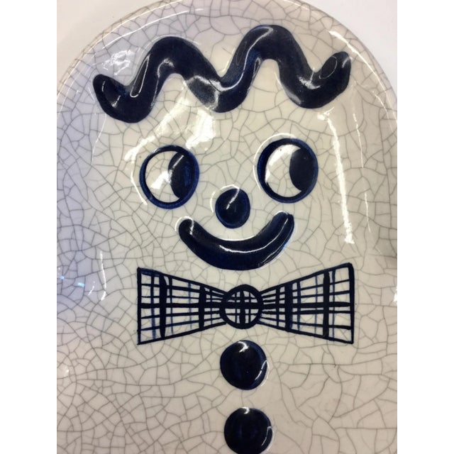 Artisan Crackle Glaze Gingerbread Candy Dish For Sale In Portland, ME - Image 6 of 7