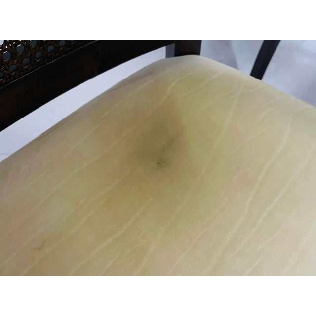 Set of 8 Rose Tarlow Solid Wood & Cane Back Armchairs, Made in Los Angeles, Usa For Sale - Image 11 of 18