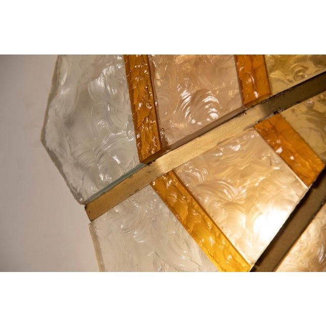 Vintage Polychrome Murano Glass Chandelier, 1970s For Sale - Image 6 of 13