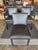 Design Plus Gallery presents the Set of Six Marie Leather Chairs from Room & Board. The chairs have a black satin finish...