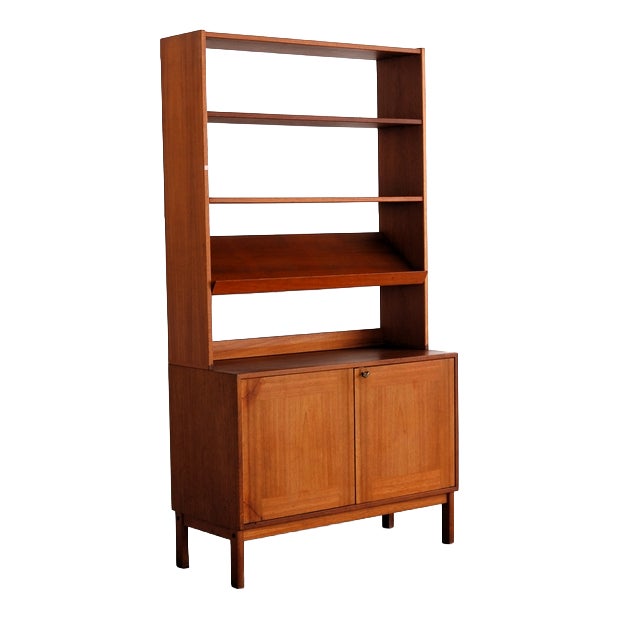 Vintage Bookcase in Teak, Sweden, 1960s For Sale