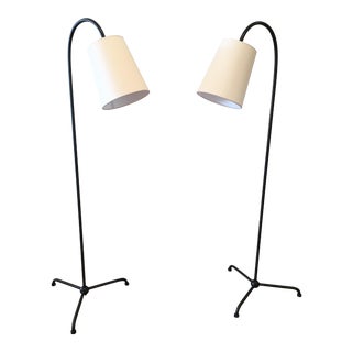 Visual Comfort Mia Floor Lamps - A Pair For Sale