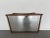 Vintage White Pine Furniture Wall Mirror For Sale - Image 9 of 9
