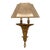 1950s Regency Style Giltwood Wall Hallway Sconce With Shade For Sale