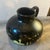 Gio Ponti 1930s Art Deco Air Brushed Black and Yellow Ceramic Italian Jug by Icap For Sale - Image 4 of 8