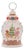 LED Santa & Gingerbread Tree Snow Globe 10"H For Sale