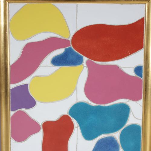 Ceramic Framed Ceramic Artwork by Jan Snoeck, Netherlands, 1990s For Sale - Image 7 of 7