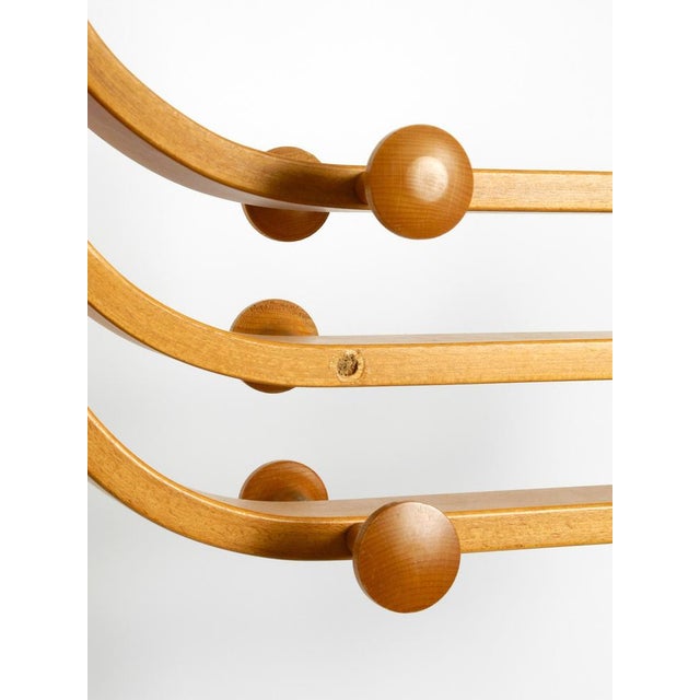 Large Beechwood Coat Rack by Aksel Kjersgaard for Odder Mobler, Denmark, 1960s For Sale - Image 16 of 18
