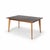 Wood Mid-Century Walnut and Teak Plank Dining Table from Morris of Glasgow, 1960s For Sale - Image 7 of 10