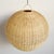 Contemporary Raw Rattan Globe Coastal Contemporary Pendant Light Large For Sale - Image 3 of 10