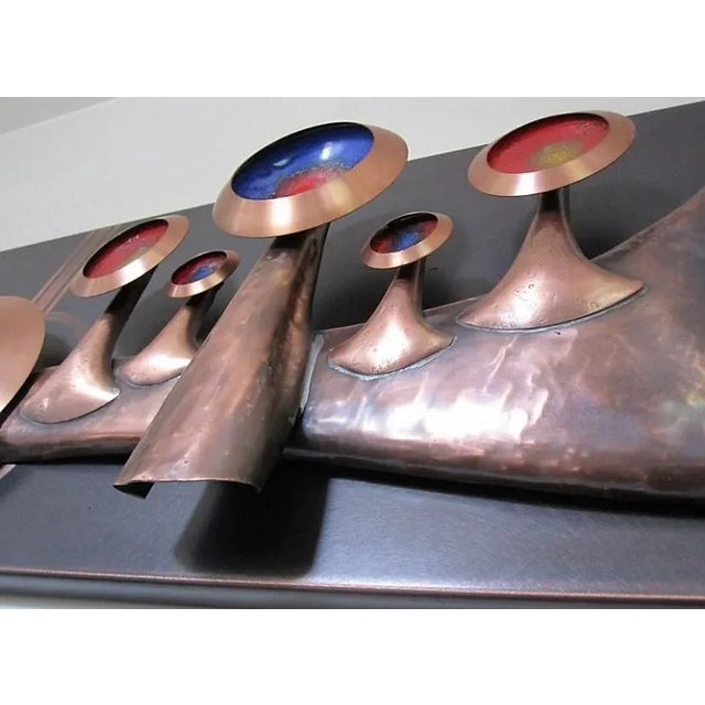 Vintage Sculptural Wall Panel, 1960s For Sale - Image 4 of 8