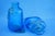 Vintage Bag-Shaped Vases in Sea Blue Murano Glass from Cenedese Glassworks, Italy, 1970s, Set of 2 For Sale - Image 4 of 18