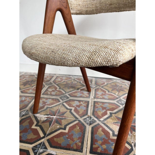 Brown Mid-Century Chair attributed to Schou Andersen, 1960s For Sale - Image 8 of 13