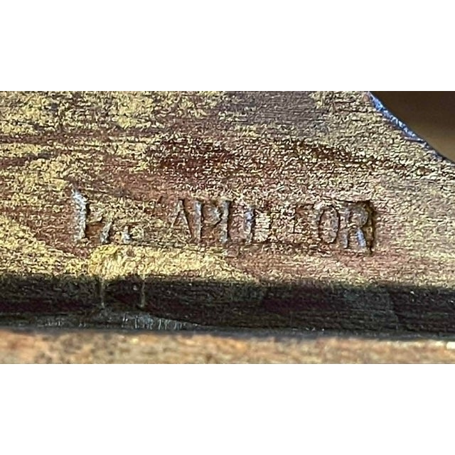 Antique Baroque Style Mirror For Sale - Image 9 of 13