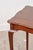 1930s 1930s Square Mahogany Scallop Side Table With Padded Feet For Sale - Image 5 of 6