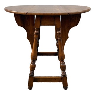 Vintage Maple Drop Leaf Table For Sale