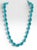 Art Deco 60s Kenneth Lane Necklace Turquoise Blue Stone Bead Jay KJL Vintage For Sale - Image 3 of 12