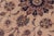 Shabby Chic 1990's Pak-Persian Tan/Blue Wool Rug - 8'0'' X 8'3'' For Sale In New York - Image 6 of 9