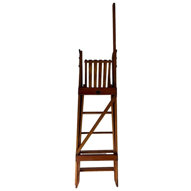Antique Foldable Library Stairs from Fa. Eikenberg & Zoon, Early 1900s For Sale - Image 6 of 11