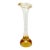 Amber Aseda Glasbruk Glass Bone Vase - 1960s For Sale