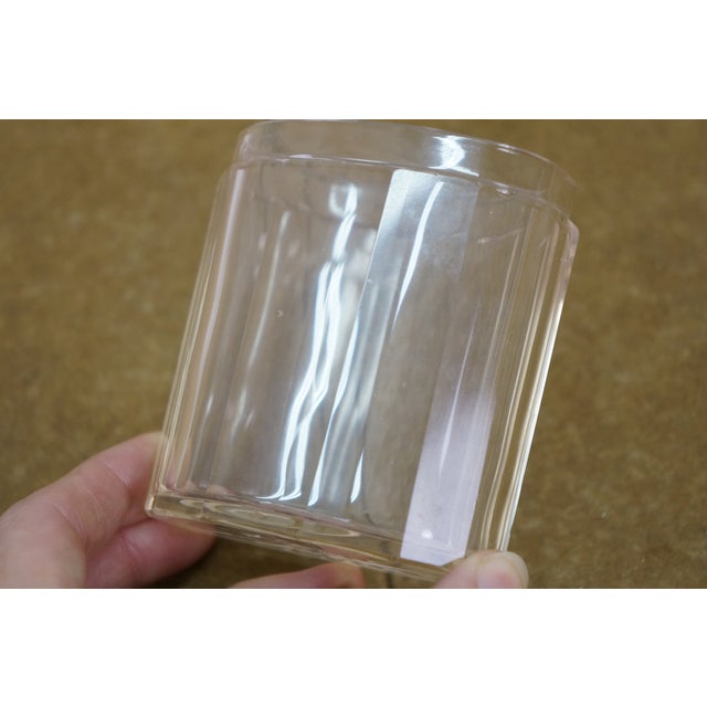 Antique Gorham Sterling Silver Lidded Cut Glass Vanity Powder Dresser Jar 3" For Sale - Image 11 of 15