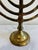 Vintage Brass Hanukkah Menorah With Nine Candle Holders For Sale In Oklahoma City - Image 6 of 15