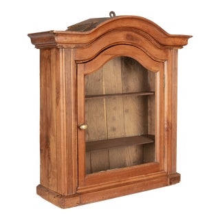 19th Century French Vitrine or Wall Cabinet For Sale