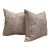 Pair of Decorative Pillows With Button and Cord Detail For Sale