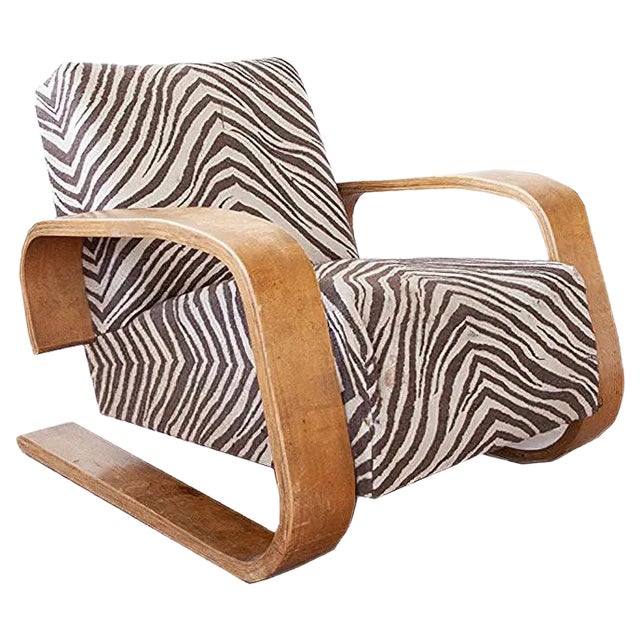 Vintage Model 400 Tank Chair by Alvar Aalto for Artek | Chairish