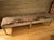 Crafted from hand-woven kilim. Textured bench brings a rich touch to every setting. Hand carved, hand finished, hard wood...