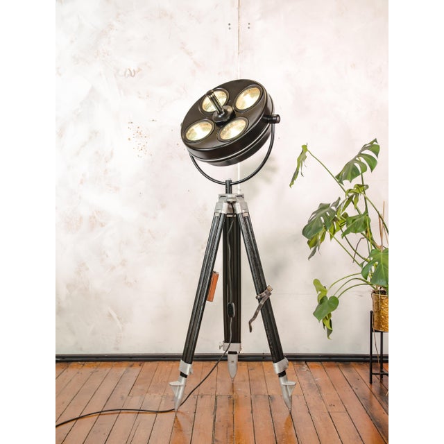 Vintage Four-Lens Floor Lamp from Hanau, 1960s For Sale - Image 9 of 18
