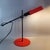 Mid-Century Modern Red Table Lamp from Veneta Lumi, Italy, 1970s For Sale - Image 3 of 8