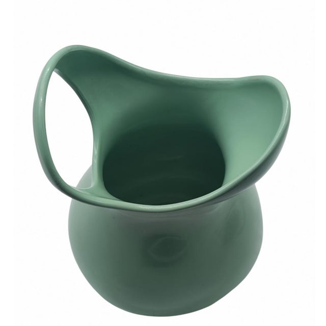 Green Ceramic Vase by Antonia Campi for SCI Laveno, Italy, 1950s For Sale - Image 6 of 9