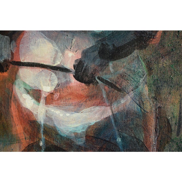 Wolfgang Blanke, Nude Marion, 1997, Emulsion on Plywood For Sale - Image 9 of 13