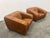 1970s Pair of Vintage Piumino Armchairs by De Pas, d'Urbino & Lomazzi in Leather, Italy, 1970's For Sale - Image 5 of 10