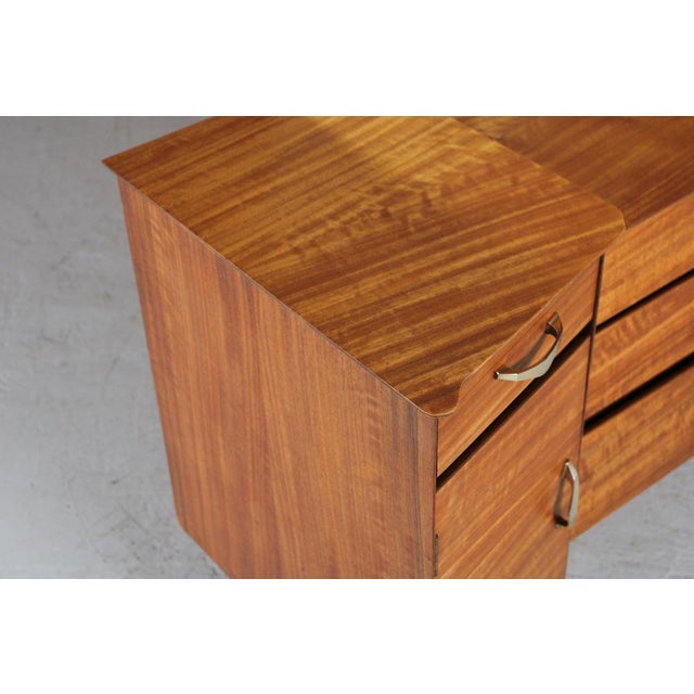 Wood Mid-Century Teak Dressing Table by Butilux, 1960s. For Sale - Image 7 of 11