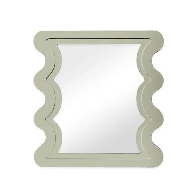 Contemporary Fleur Home Carnival Mystic Rectangle Mirror in Mizzle, 30x40 For Sale - Image 3 of 3