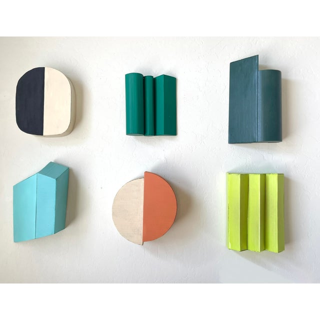 Cardboard Sculpture in Green For Sale - Image 4 of 11