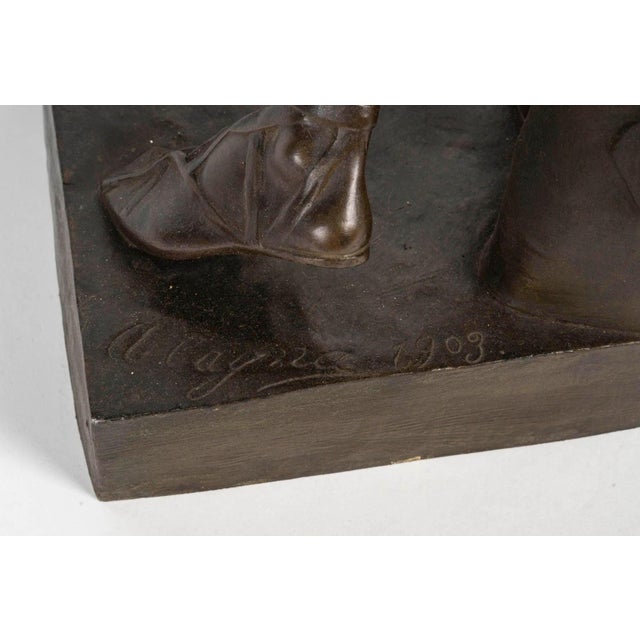 Regule Sculpture of Siegfried, 1900s For Sale - Image 11 of 13