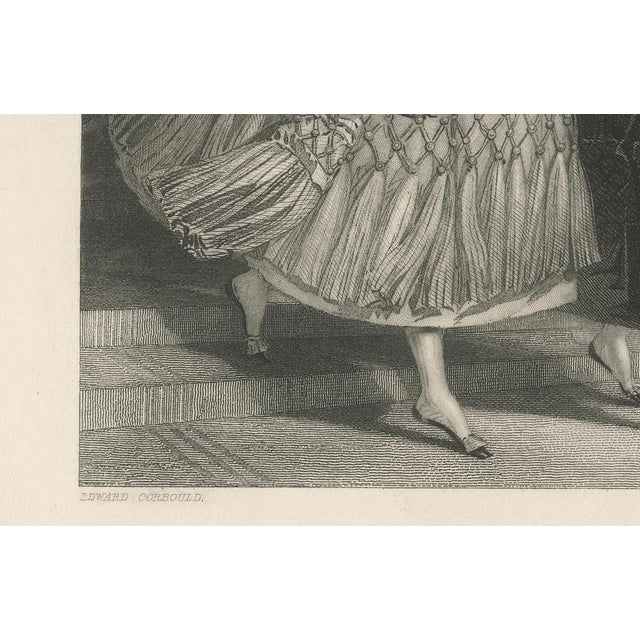 After Edward Corbould, The Masquerade, 19th Century, Engraving For Sale - Image 5 of 9